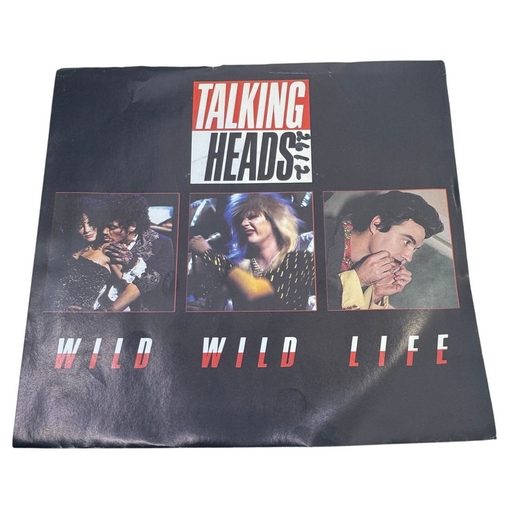 Talking Heads Wild Wild Life 7" Vinyl 45 Single 1986‎ Sire Records Movie Version